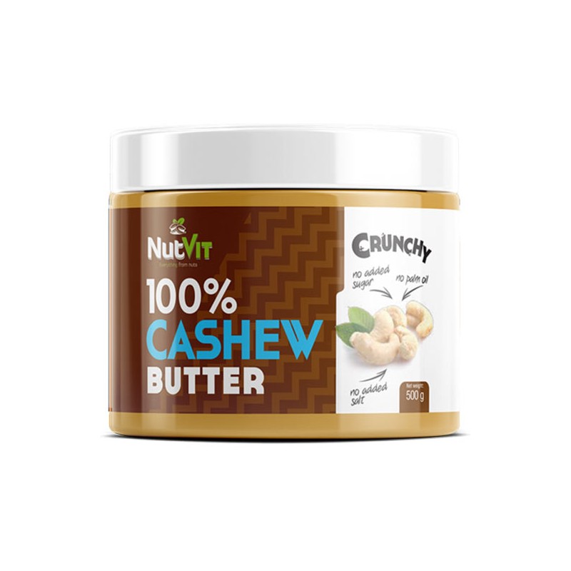 NutVit - 100% Cashew Butter Crunchy -...