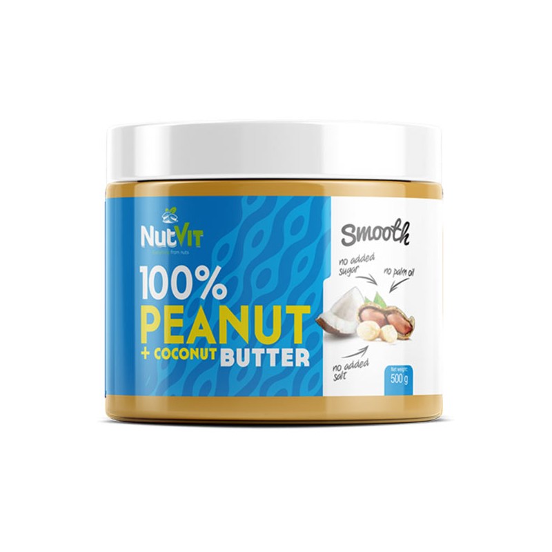 NutVit - 100% Peanut Butter Smooth +...