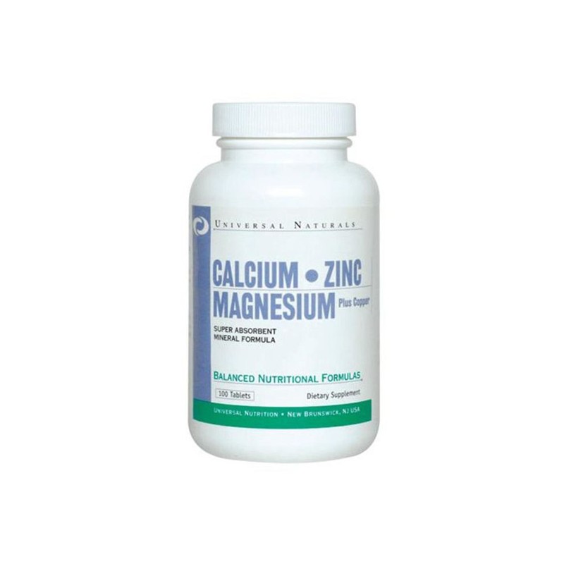 Universal Nutrition - Calcium Zinc...