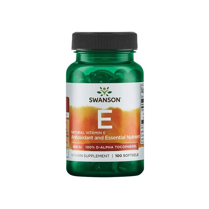 Swanson - Natural Vitamin E 400 IU -...