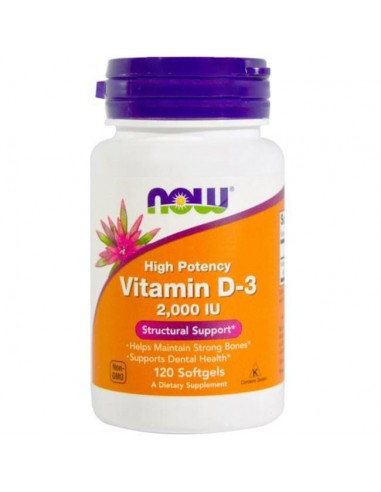 Now Foods - High Potency Vitamin D-3...