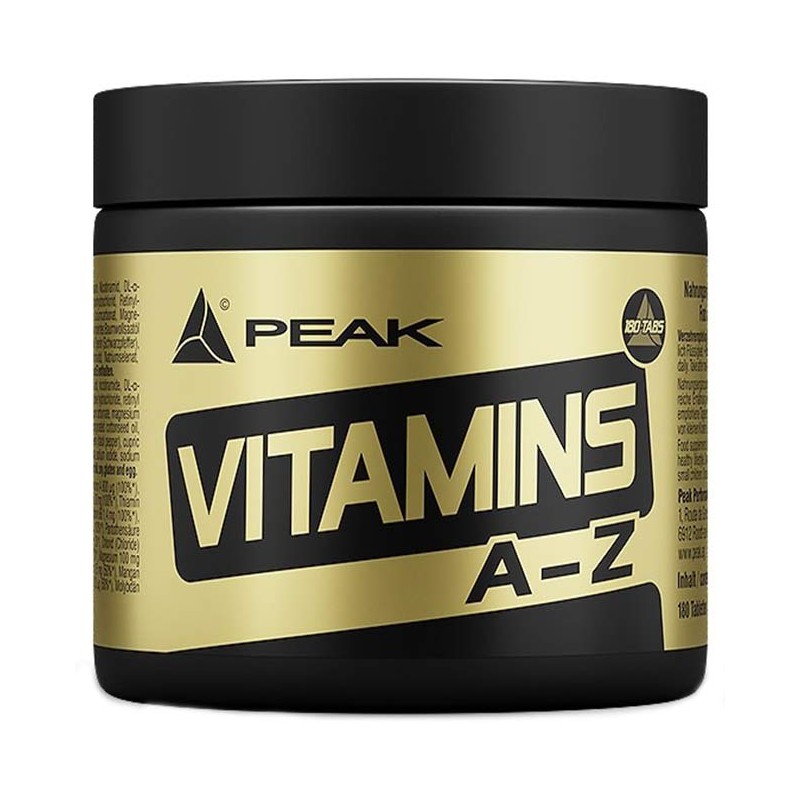 Peak - Vitamins A-Z - 180 Kapseln