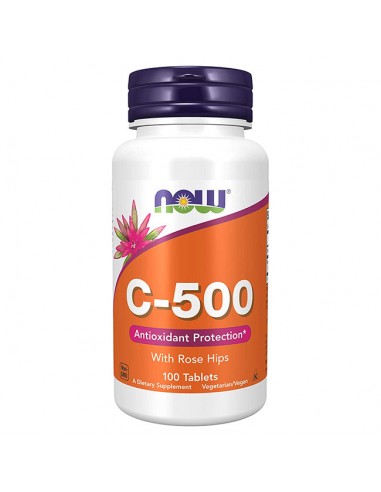 Now Foods - Vitamin C-500 - 100 Kapseln
