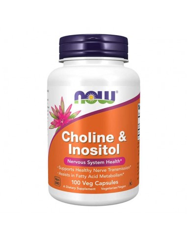 Now Foods - Choline & Inositol 500mg...