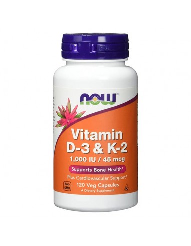 Now Foods - Vitamin D3 & K2...
