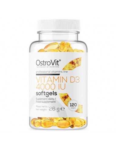OstroVit - Vitamin D3 4000 IU - 120...