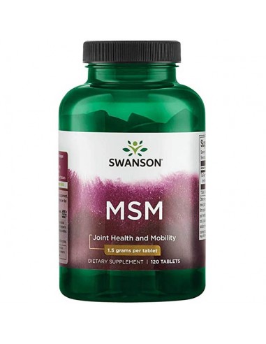 Swanson - MSM 1500 mg - 120 Tabletten