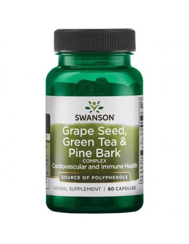 Swanson - Grape Seed, Green Tea &...