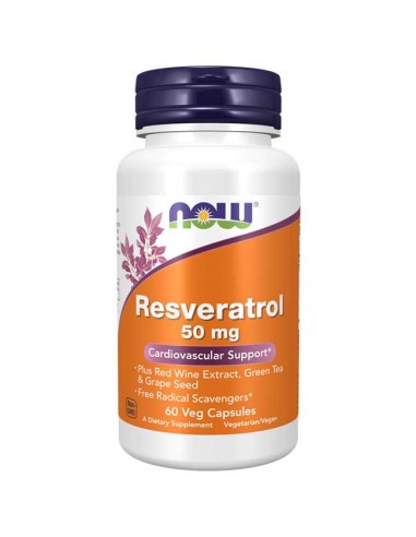 Now Foods - Natural Resveratrol 50mg...