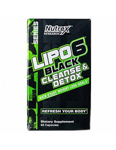 Nutrex - Lipo 6 Black Cleanse & Detox...