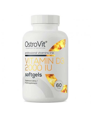 OstroVit - Vitamin D3 2000IU - 60...