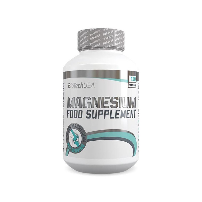 BioTech USA - Magnesium - 120 Kapseln